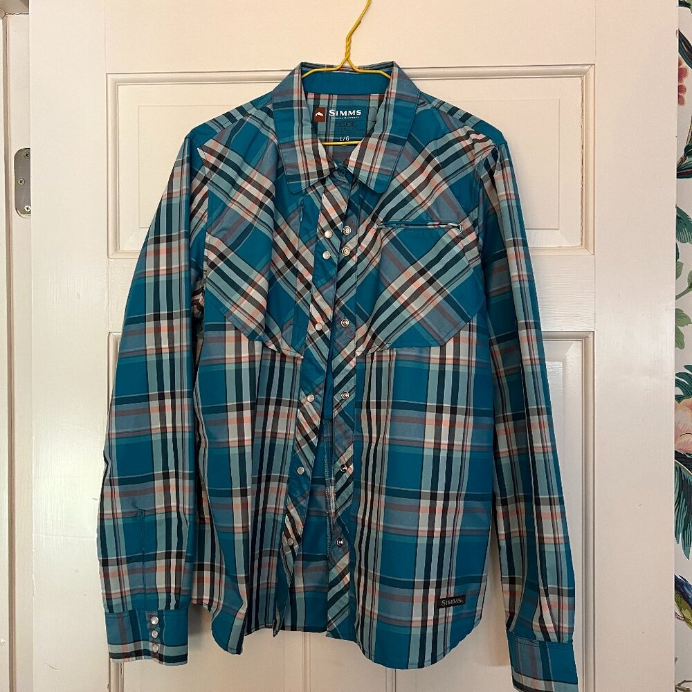 SIMMS Guide Series fishing shirt Women's Large